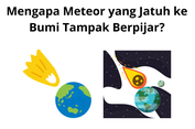 Mengapa Meteor yang Jatuh ke Bumi Tampak Berpijar?