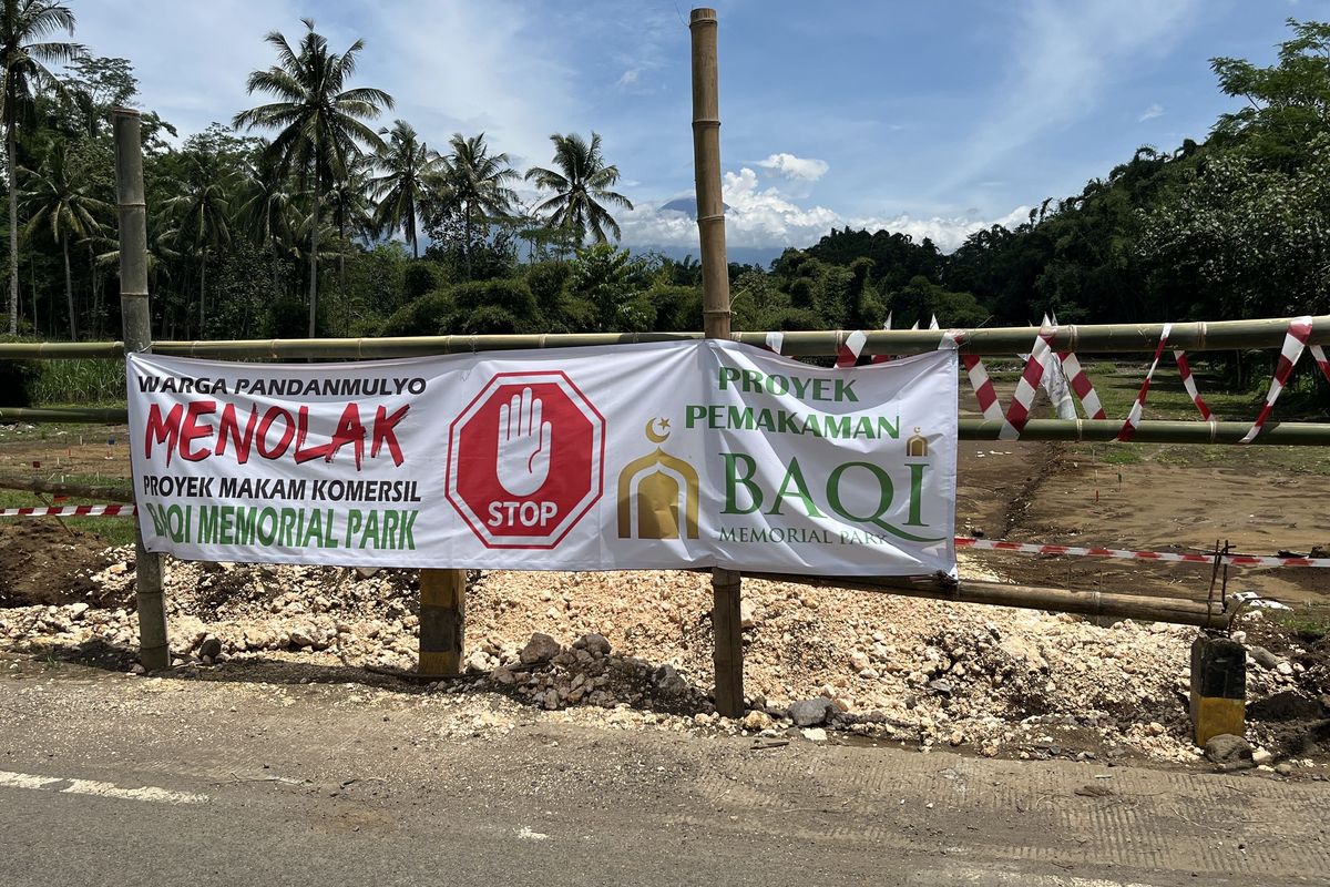 Warga Pandanmulyo Tajinan Tolak Rencana Pembangunan Pemakaman Komersial 