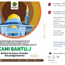 Kemenag Beri Bantuan Masjid dan Mushala Terdampak Covid-19, Ini Syarat dan Prosedurnya