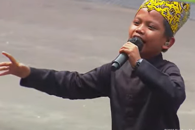 Farel Prayoga tampil di Istana Negara