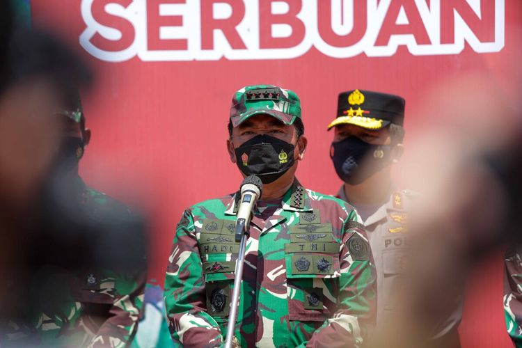 Panglima TNI Marsekal TNI Hadi Tjahjanto