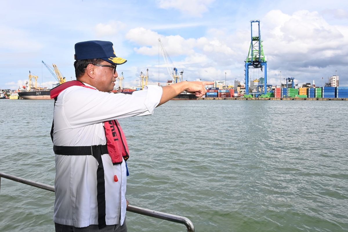 Menhub tinjau Makassar New Port