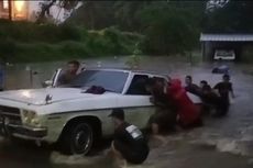 Ponpes Miftahul Huda Tasikmalaya Banjir, Belasan Mobil Tenggelam