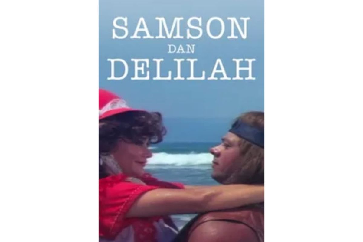 Foto film Samson dan Delilah yang dibintangi oleh Paul Hay dan Suzzanna