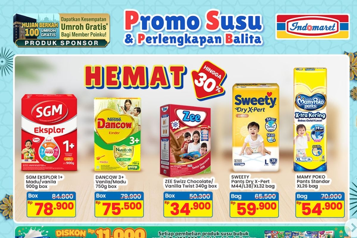 Promo JSM Indomaret 15 Maret 2026: Diskon Kebutuhan Dapur Hingga 45 Persen