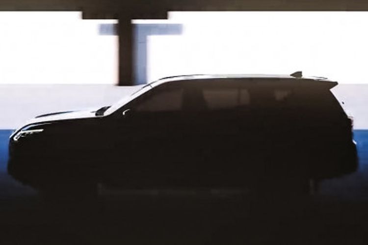 Siluet Nissan Terra model baru dalam video teaser yang dirilis Nissan.