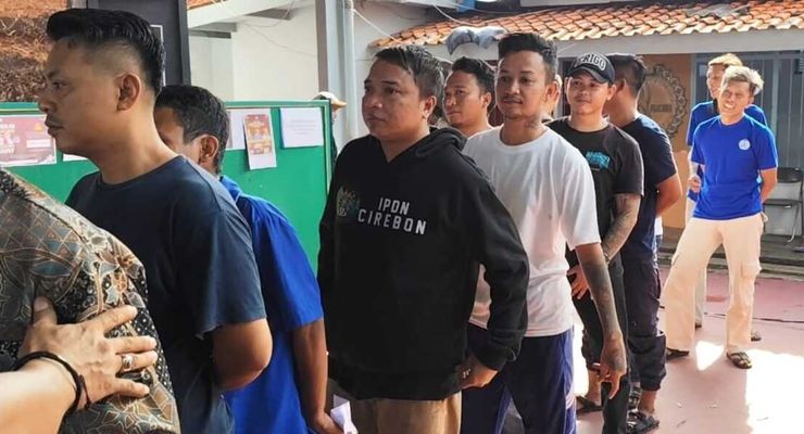 7 Terpidana Kasus Vina Eki Mencoblos di TPS Khusus Lapas Cirebon