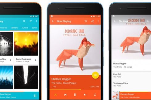 6 Aplikasi Pemutar Musik Pilihan di Android