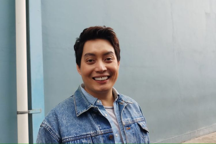 Artis Edric Tjandra saat ditemui di kawasan Tendean, Jakarta Selatan, Jumat (7/2/2020).