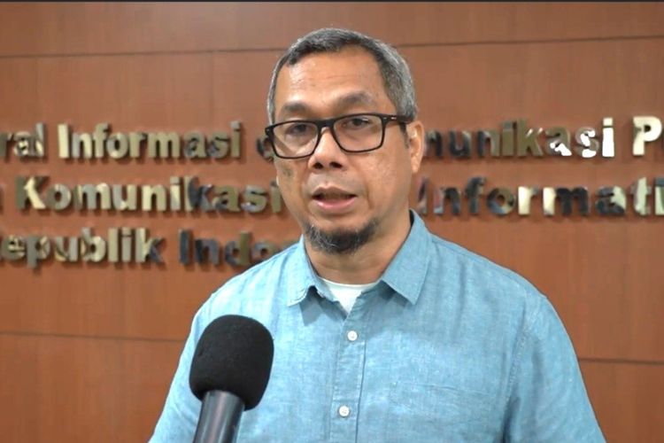 Direktur Jenderal Informasi dan Komunikasi Publik (IKP) Kementerian Komunikasi dan Informatika (Kominfo) Usman Kansong dalam sebuah kesempatan.