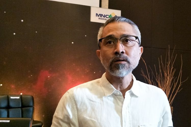 Artis peran Lukman Sardi dalam jumpa Indonesian Movie Actors (IMA) Awards 2019 yang berlangsung di MNC Studios, Kebon Jeruk, Jakarta Barat, Selasa (19/2/2019).