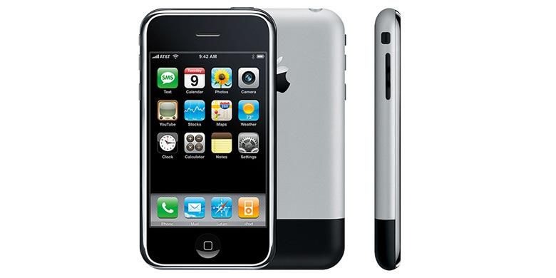 iPhone generasi pertama yang diluncurkan pada 2007
