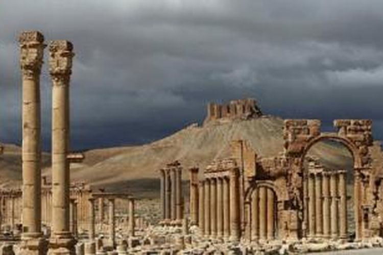 Palmyra diyakini sebagai situs bersejarah paling penting di kawasan Timur Tengah. 