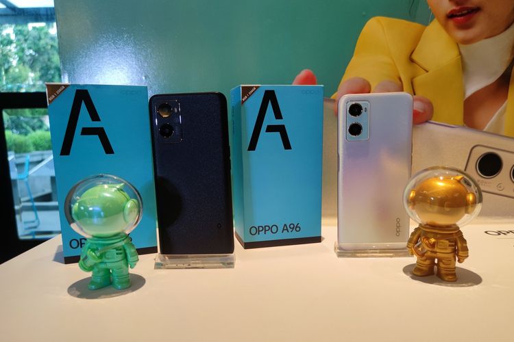 Oppo A96 resmi meluncur di Indonesia, Kamis (7/4/2022).