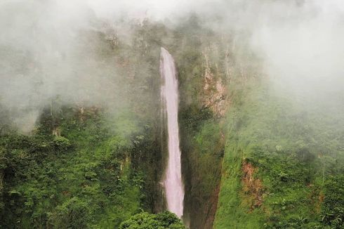 Curug Citambur di Cianjur, Pesona Keindahan Air Terjun Setinggi 130 Meter