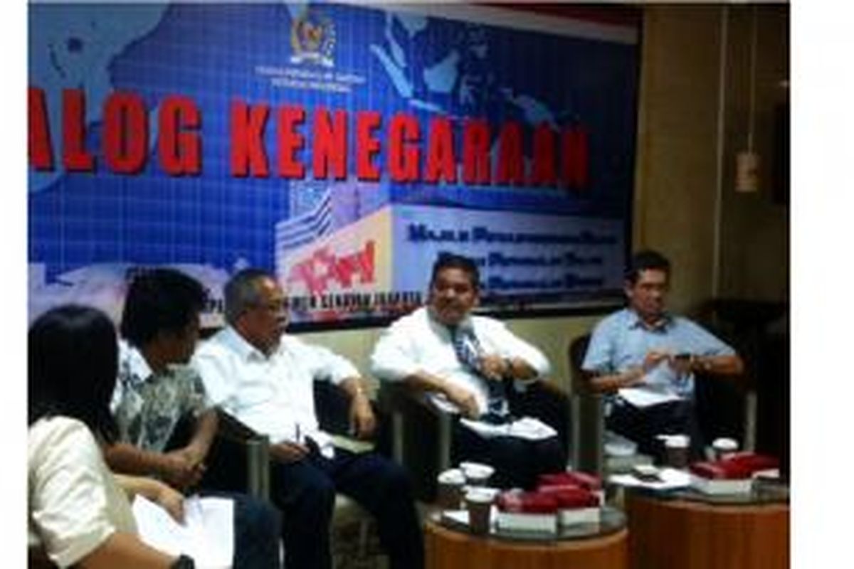 Dialog Kenegaraan, diselenggarakan di Coffee Corner Lobby DPD RI, Senayan, Jakarta, Rabu (11/3/2015). Dalam dialog bertemakan 