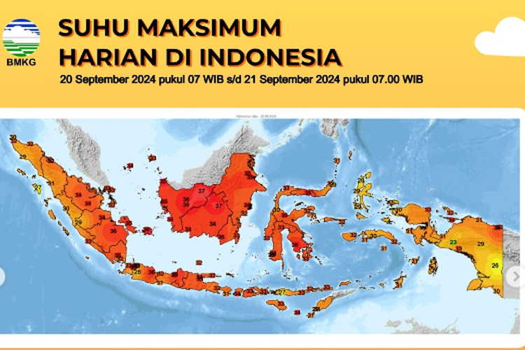 Ilustrasi suhu panas di Indonesia. Benarkah fenomena ekuinoks atau equinox bikin suhu panas di Indonesia.