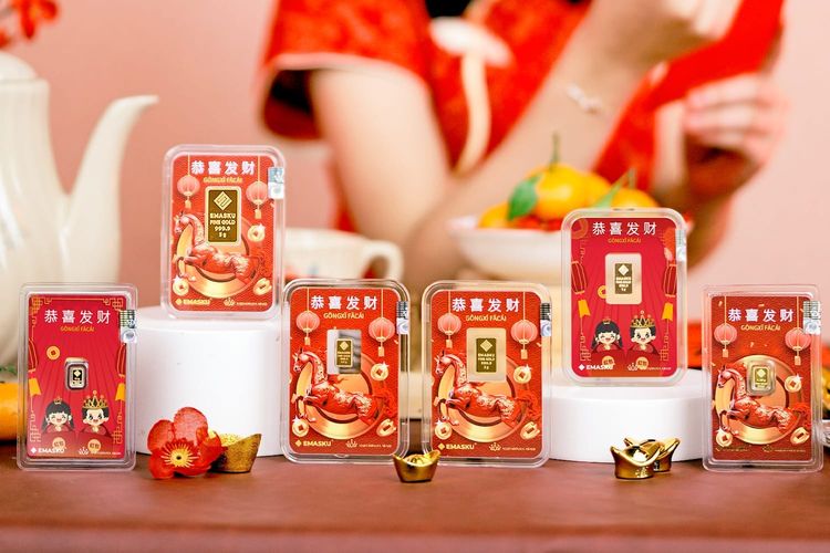 HRTA Gold Luncurkan EMASKU® Edisi Imlek 2026, Emas Hadiah Sarat Makna Tradisi