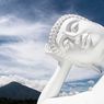 Patung Buddha Tidur di Vihara Dharma Giri Tabanan, Terbesar di Bali