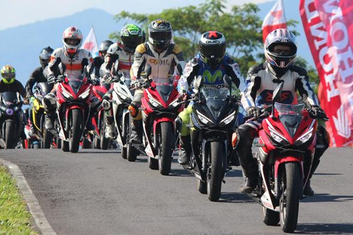 Honda CBR150R Track Day di Bukit Peusar, Tasikmalaya.