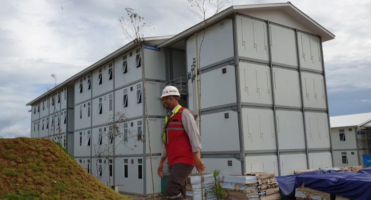 Progres Rusun Pekerja Konstruksi IKN Capai 71 Persen