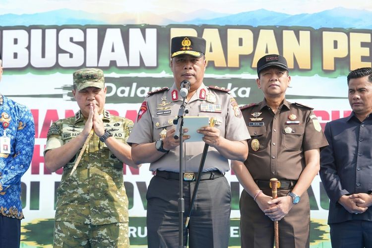 Bekas Karhutla di Riau Dipasang Plang Peringatan, Kapolda: Tidak Boleh Diolah