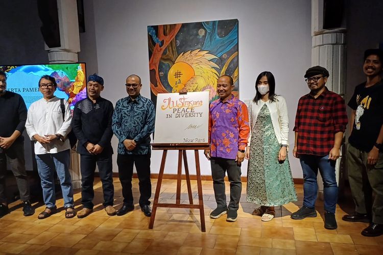 Pameran Ilustrasiana #2 Tampilkan Karya Ilustrator Dalam hingga Luar Negeri