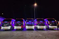 Lima Bus Baru PO MPM dengan Sasis Hino