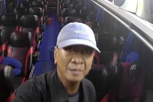Detik-detik Pencuri Terekam Kamera CCTV di Kabin Bus Trans Bali 