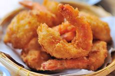 Resep Udang Goreng Renyah, Sajikan dengan Saus Tomat Homemade