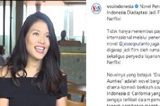 Novel Karya Penulis Indonesia Diadaptasi Jadi Film oleh Netflix