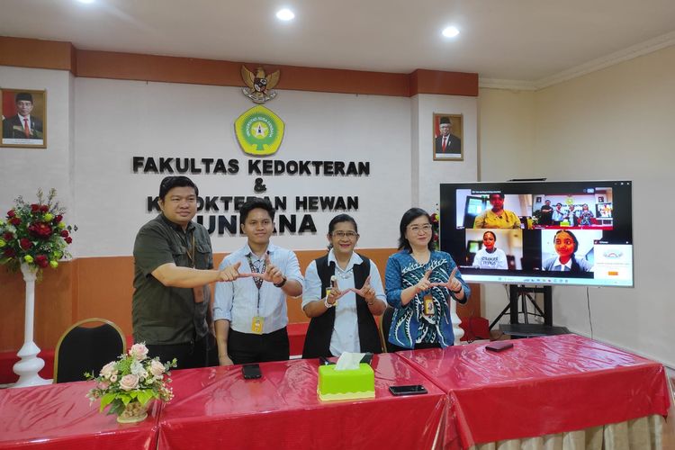 Empat mahasiswa Fakultas Kedokteran dan Kedokteran Hewan (FKKH) Universitas Nusa Cendana (Undana) Kupang, Nusa Tenggara Timur (NTT), mengikuti program magang di Jepang dan Italia.