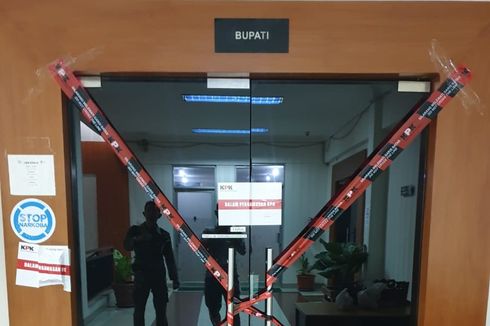 OTT Bupati Muara Enim, KPK Segel Ruang Kerja Ahmad Yani