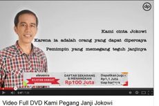 Video Janji Lima Tahun, Cocok untuk Ingatkan Jokowi