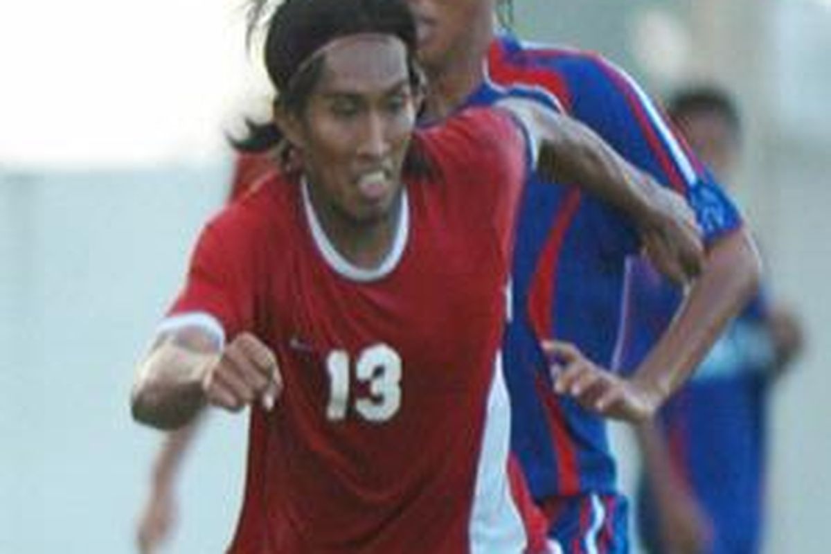 Striker Persik Kediri Budi Sudarsono