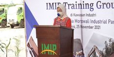 Menteri Ketenagakerjaan RI Resmikan Training Ground PT IMIP di Sulawesi Tengah