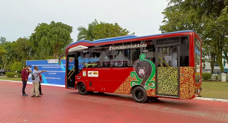 Perkuat Posisi sebagai Penyangga IKN, Balikpapan Uji Coba Bus BTS 
