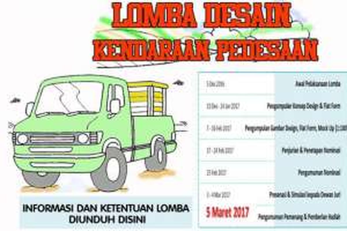 Lomba mobil perdesaan yang diselenggarakan IOI bekerjasama dengan Kementerian Perindustrian.