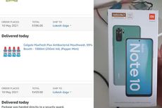 Beli Obat Kumur di Amazon, Pria Ini Malah Dapat Redmi Note 10