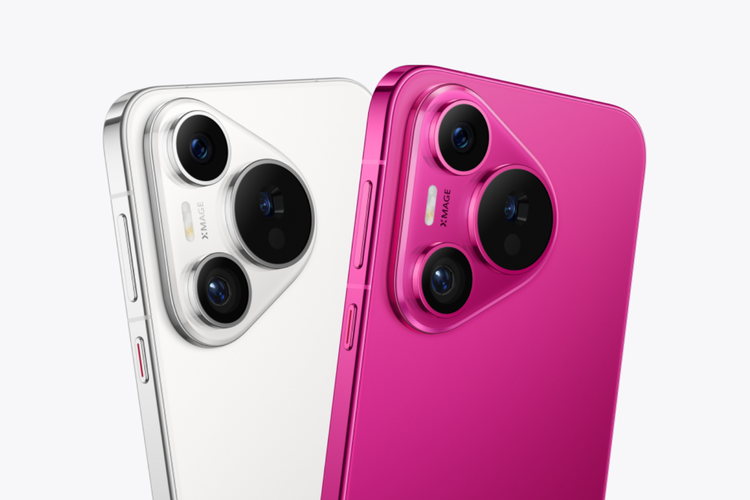 Huawei Pura 70 reguler meluncur di Malaysia dalam pilihan warna pink, putih, hitam.