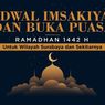 INFOGRAFIK: Jadwal Imsak dan Buka Puasa Surabaya Ramadhan 1442 H