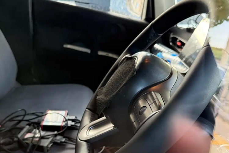 Penampakan mobil listrik murah BYD untuk pasar Jepang yang akan menjalani debut di Japan Mobility Show (JMS) 2025, BYD K-Car bocor tanpa kamuflase.