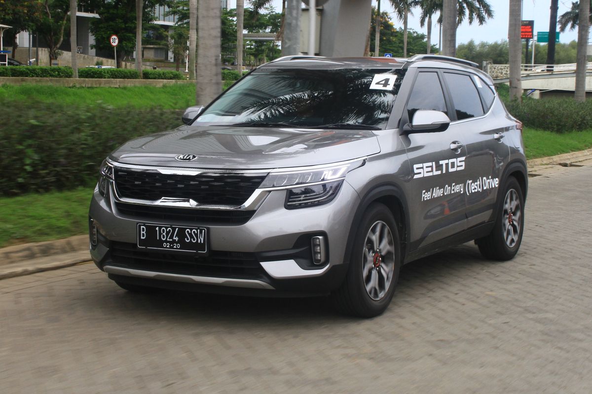 test drive Kia Seltos