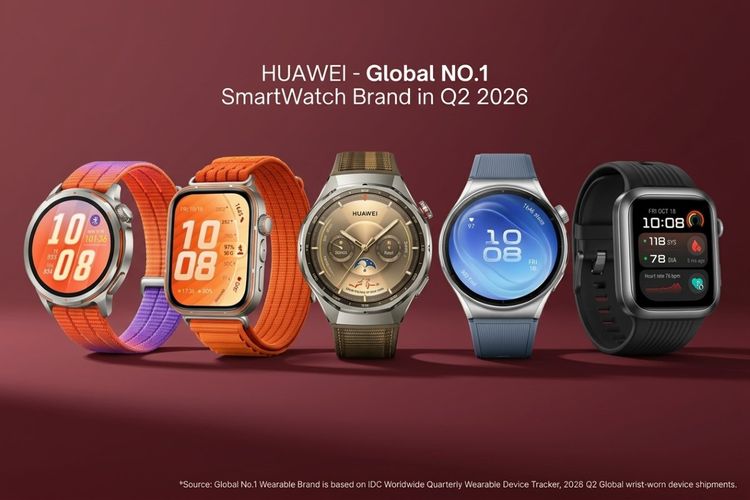 Mengenal Lini Smartwatch HUAWEI, Merek Smartwatch Nomor 1 di Dunia dengan Teknologi Manajemen Kesehatan dan Olahraga Terdepan 