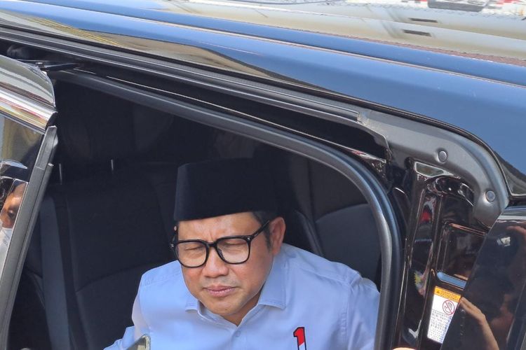 Ketua Umum PKB Muhaimin Iskandar atau Cak Imin saat ditemui di Museum Perumusan Naskah Proklamasi, Jakarta, Minggu (13/8/2023). 