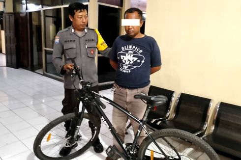Baru Sepekan Wajib Lapor karena Curi Helm, Pria di Blitar Tertangkap Maling Sepeda