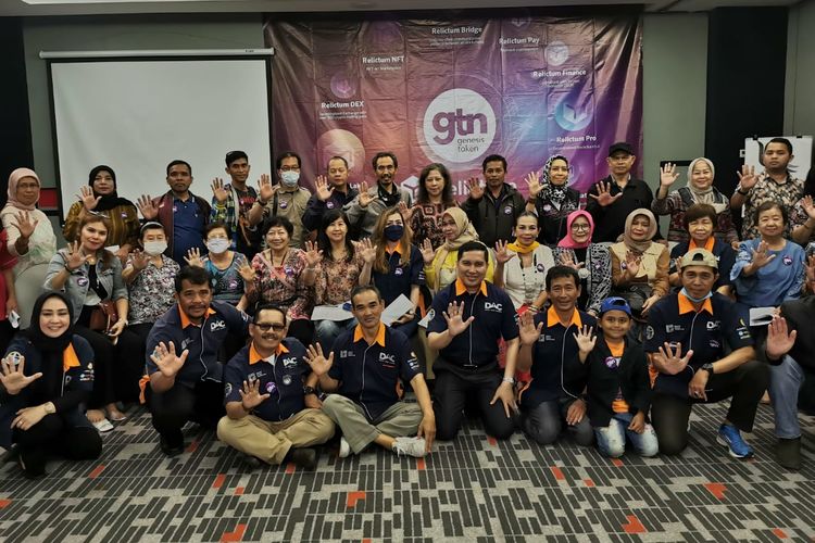Digital Asset Academy menyelenggarakan puncak Roadshow GTN Blokchain 5.0 Relictum.io di Hotel MaxOne Malang, Jawa Timur pada Minggu (3/7/2022). 

