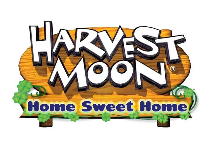 Logo Harvest Moon: Home Sweet Home. Game ini bakal diluncurkan pada Agustus 2024 di platform Android dan iOS. 