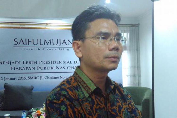 Direktur Eksekutif SMRC Djayadi Hanan