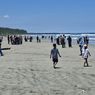 Libur Lebaran, Pantai Panjang Bengkulu Dipadati Pengunjung, One Way Diberlakukan